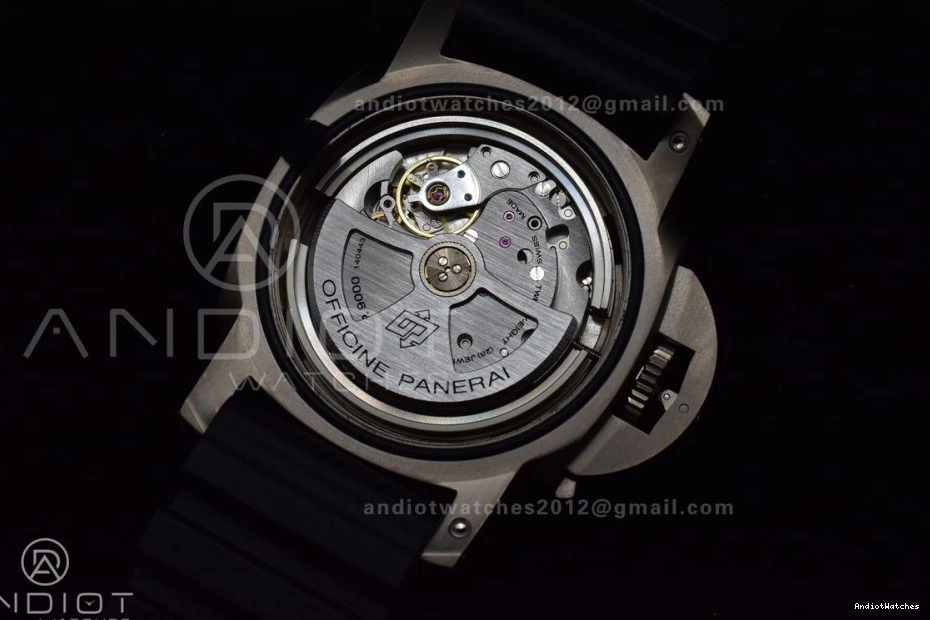 PAM389 P.9000 Best 1:1 Edition 1003 BestValue V VSF Clone Rubber on O Strap Black Super 1018